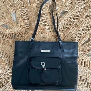 Calvin Klein | Black Leather Purse